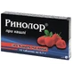 Таблетки при кашлі "ринолор" табл. 0,7 г, зі смаком малини №15