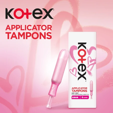 Тампоны гигиенические Kotex Super с аппликатором 8 шт: цены и характеристики