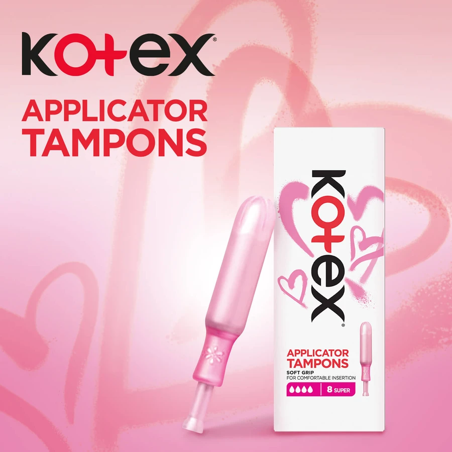 Тампоны гигиенические Kotex Super с аппликатором 8 шт: цены и характеристики