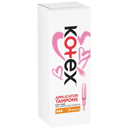 Тампони гігієнічні Kotex Normal з аплікатором 8 шт: ціни та характеристики
