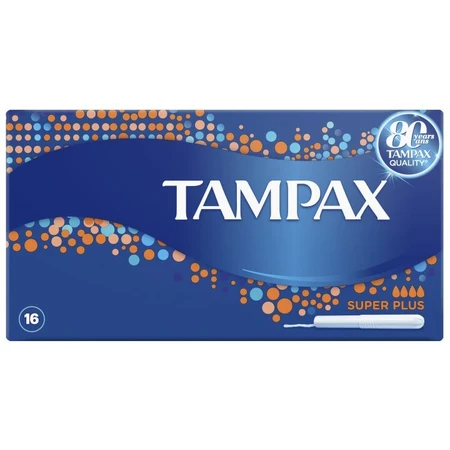 Тампони Tampax Super Plus Duo з аплікатором 16 шт : ціни та характеристики
