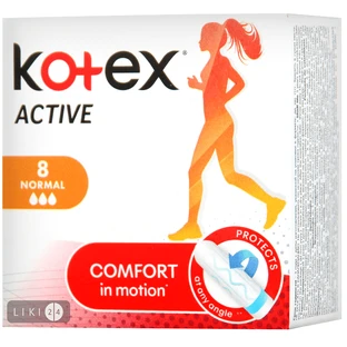 Гигиенические тампоны Кotex Active Normal, 8 шт 