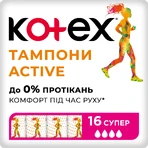 Гигиенические тампоны Кotex Active Super 16 шт : цены и характеристики