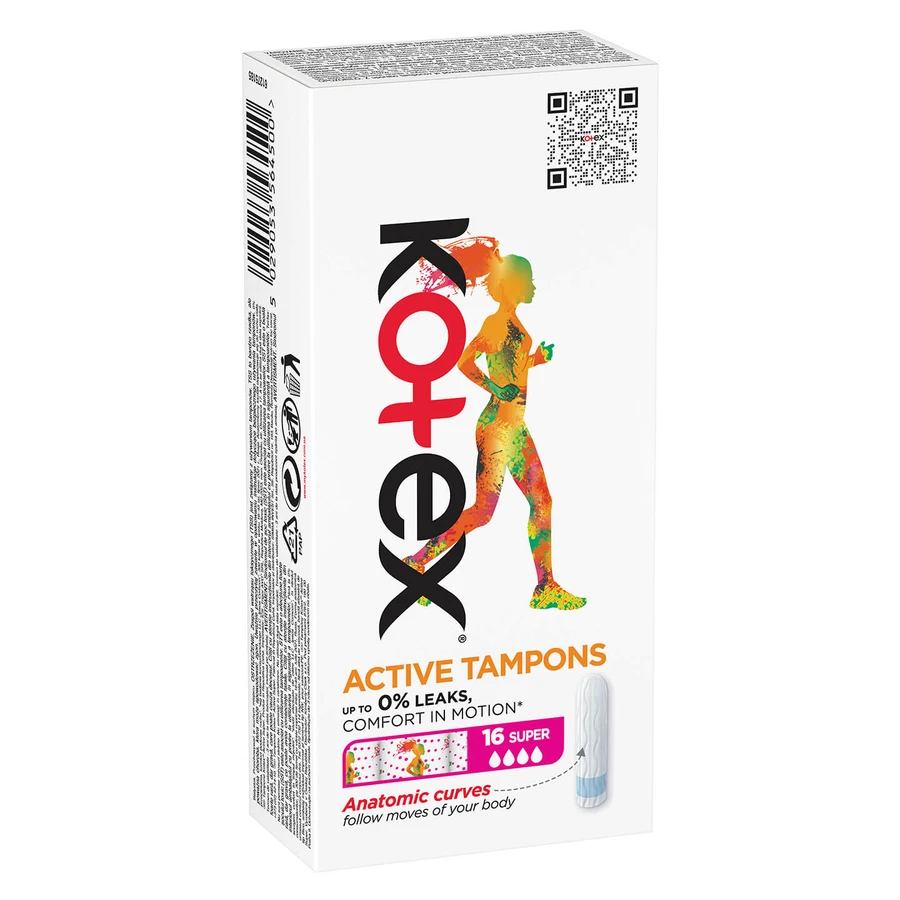 Гигиенические тампоны Кotex Active Super 16 шт : цены и характеристики