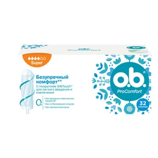 Тампони гігієнічні o.b. ProComfort Super 32 шт