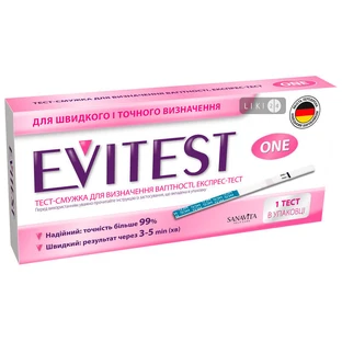 Тест для визначення вагітності evitest 