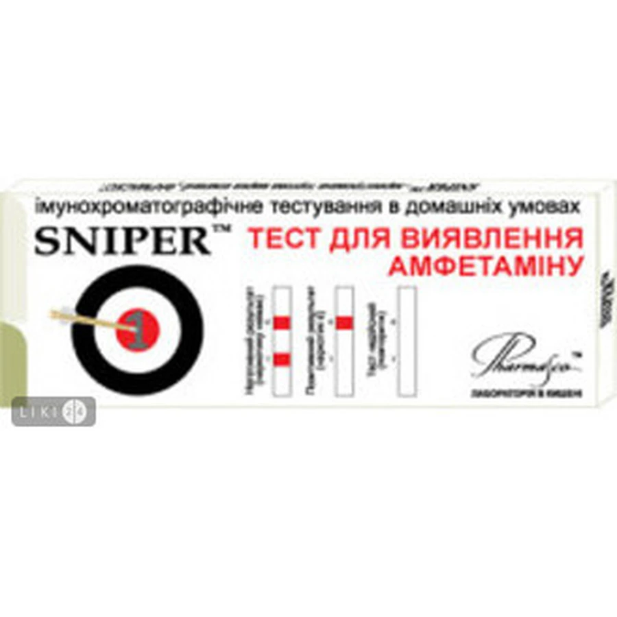 Тест для определения амфетамина sniper : цены и характеристики