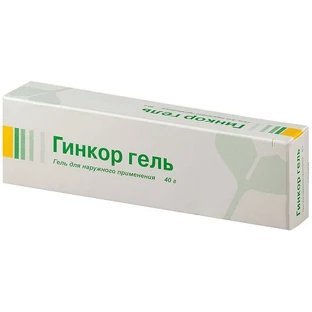 Гинкор гель  туба 40 г