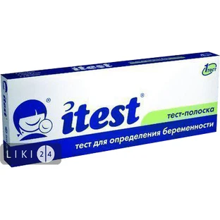 Тест-полоска для определения беременности в моче itest тест-полоска
