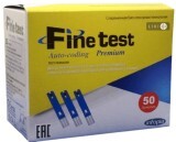 Тест-полоски для глюкометра Infopia Finetest auto-coding Premium №50