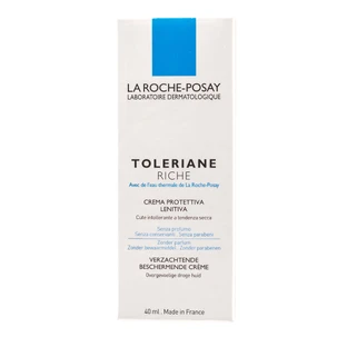 Крем для лица La Roche-Posay Toleriane Успокаивающий увлажняющий защитный для гиперчувствительной кожи лица для нормальной и комбинированной кожи, 40 мл