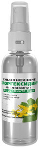 Розчин хлоргексидину біглюконат 0,05% тонік з чистотілом, 50 мл