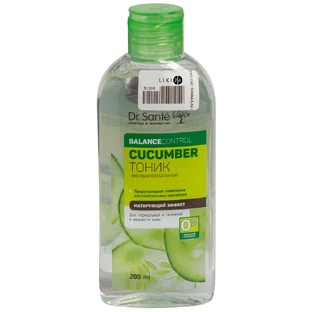 Антибактеріальний тонік Dr. Sante Cucumber Balance Control 200 мл