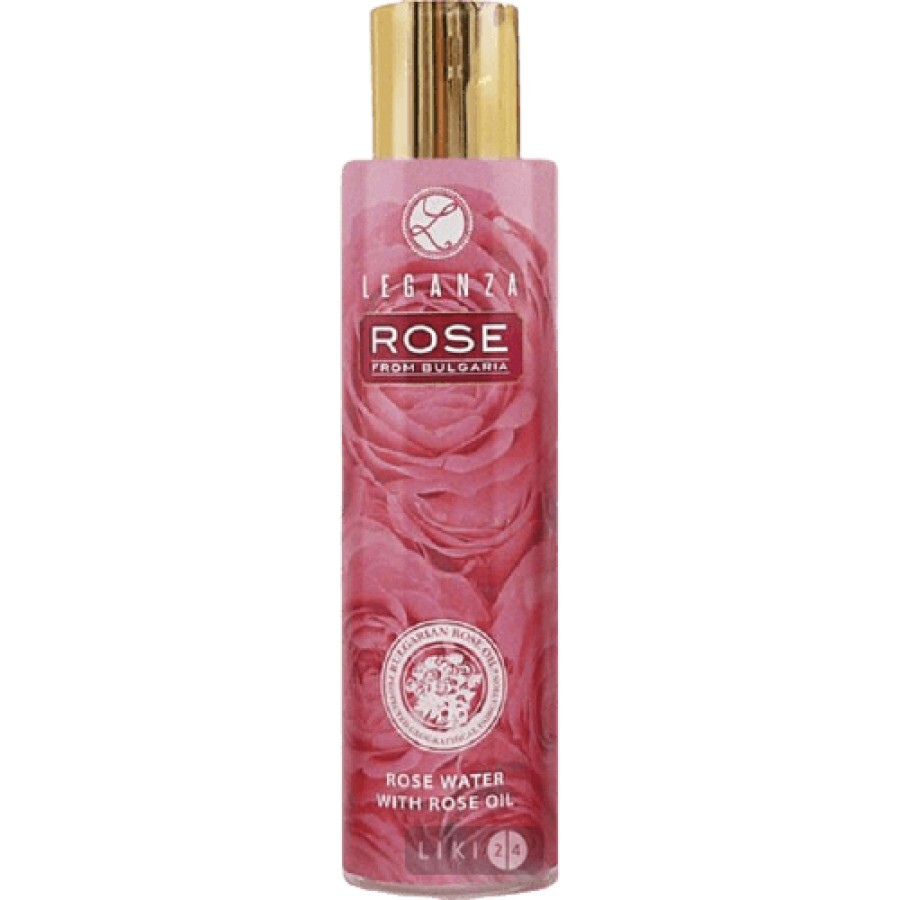 Тонік Leganza Rose from Bulgaria Рожева вода з рожевою олією 135 мл: ціни та характеристики