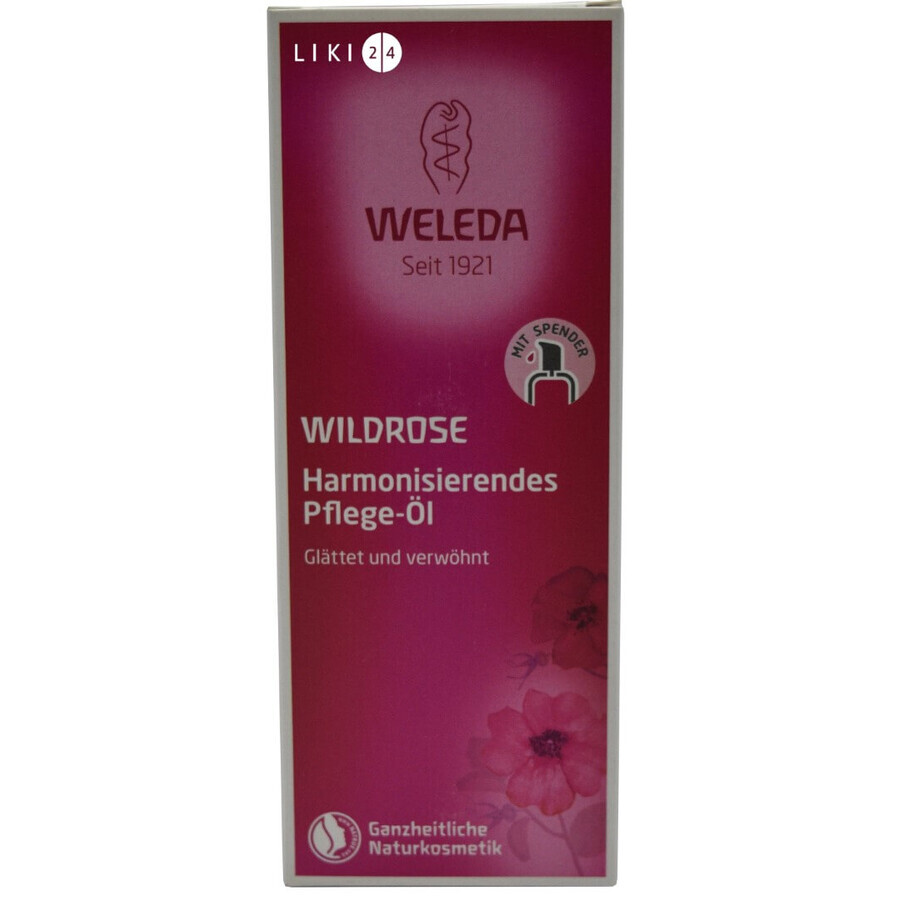 Гармонізувальна олія Weleda Трояндова для тіла 100 мл: ціни та характеристики
