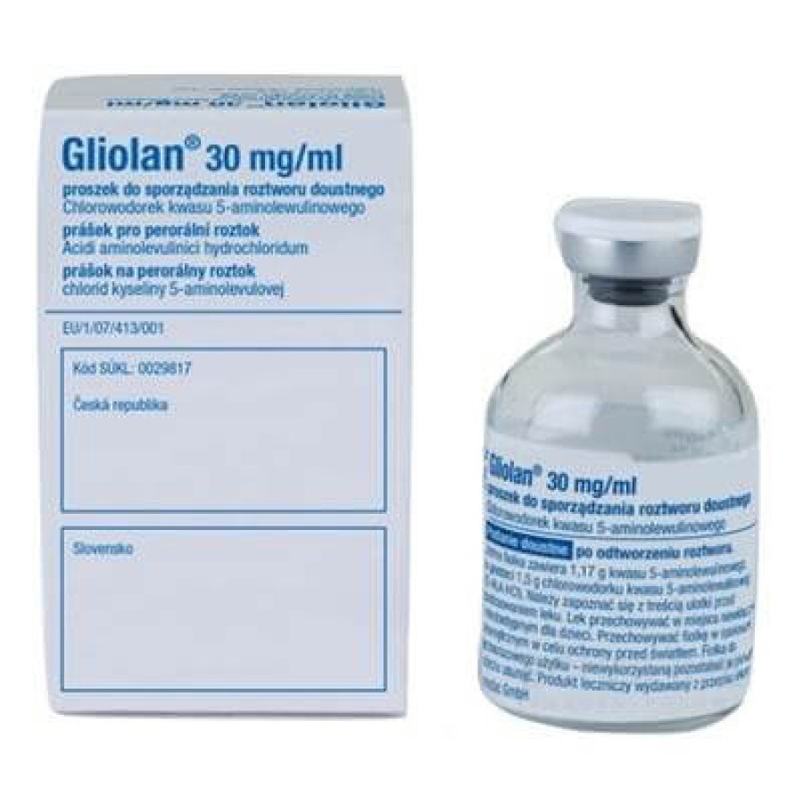 Гліолан пор. д/оральн. р-ну 30 мг/мл фл. 1,5 г: ціни та характеристики