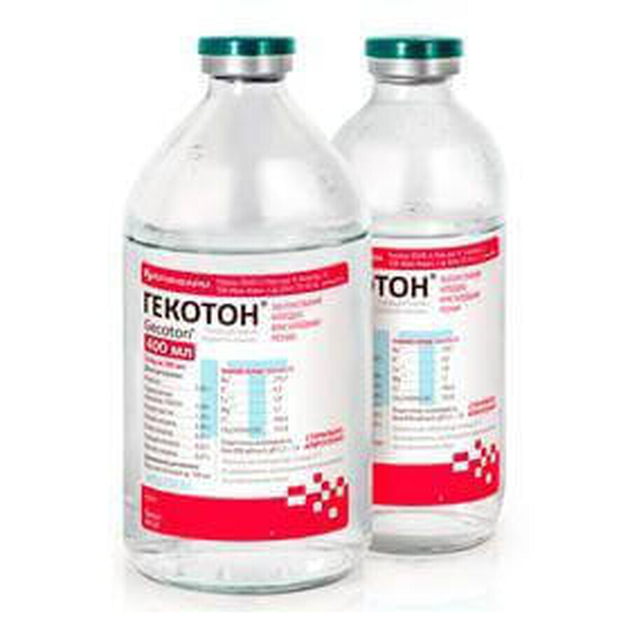 Гекотон р-р д/инф. бутылка 400 мл: цены и характеристики