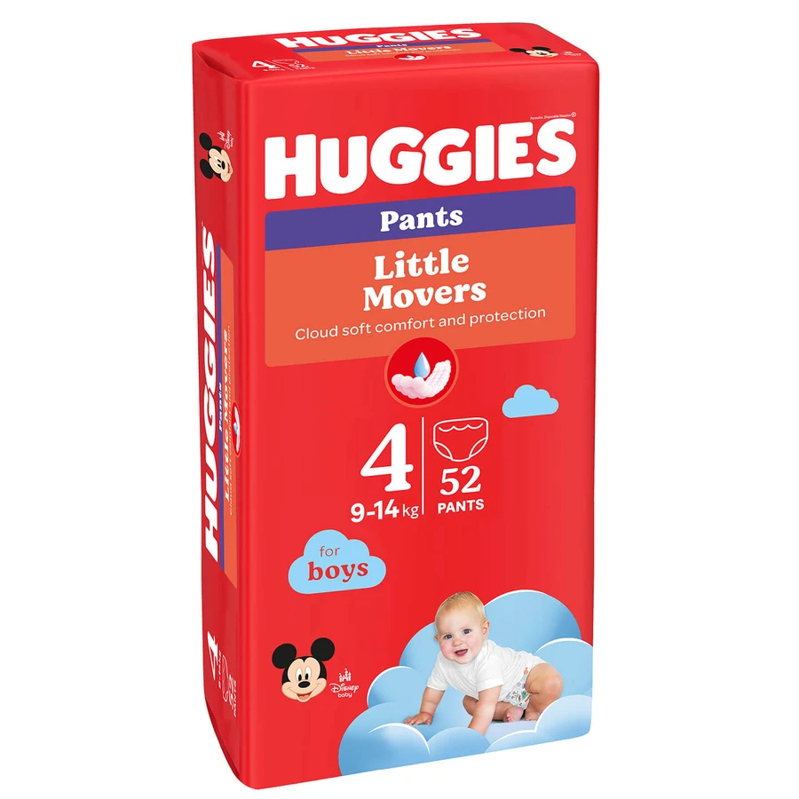 Трусики-подгузники Huggies Pants 4 Mega для мальчиков 52 шт: цены и характеристики