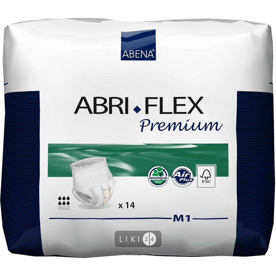 Підгузки-трусики для дорослих Abena Abri-Flex Premium M1 14 шт: ціни та характеристики
