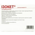 Ізокет р-н інф. 0,1 % амп. 10 мл №10: ціни та характеристики