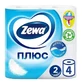 Туалетний папір Zewa Plus 4 шт