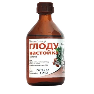 Боярышника настойка 100 мл фл.