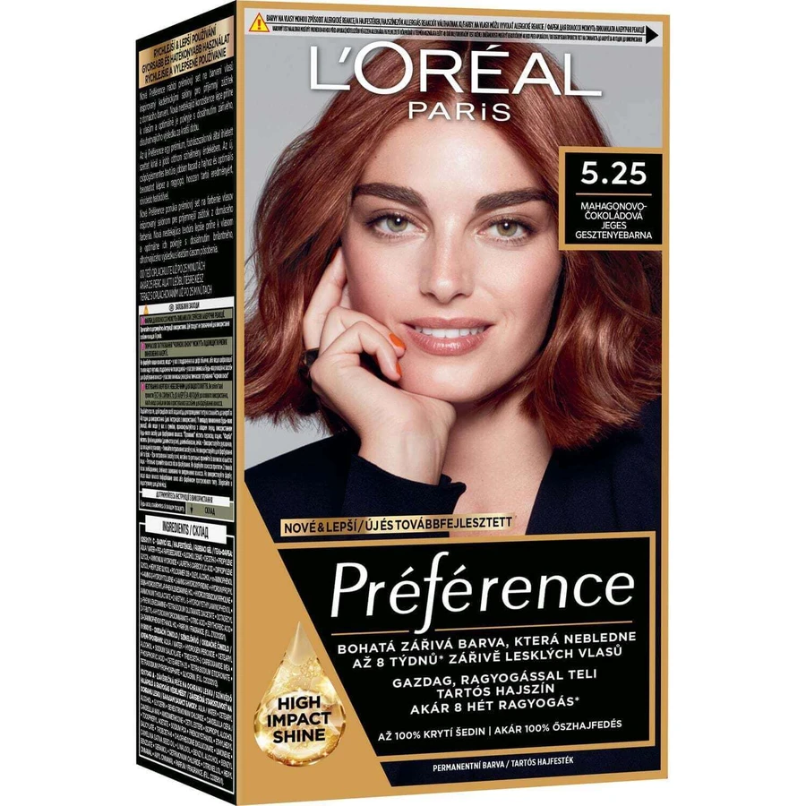 Краска для волос recital preference линии "elseve" тм "l'oreal paris" 5.25: цены и характеристики