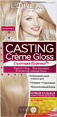 Краска для волос L&#39;Oreal Paris Casting Creme Gloss 1010, светло-светло-русый пепельный
