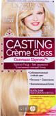 Краска для волос L&#39;Oreal Paris Casting Creme Gloss 1013, светло-светло-русый бежевый