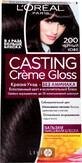 Краска для волос L&#39;Oreal Paris Casting Creme Gloss 200, чорне дерево