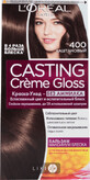 Краска для волос L&#39;Oreal Paris Casting Creme Gloss 400, каштан