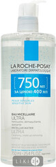 Мицеллярная вода La Roche-Posay Physiological Cleansers для чувствительной кожи лица 750 мл