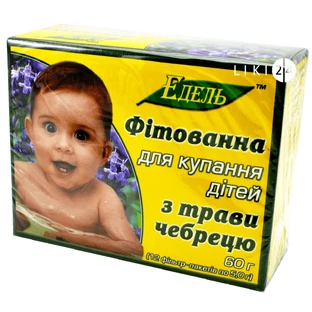 Фитованны для купания детей фильтр-пакет 5 г, чебрец №12
