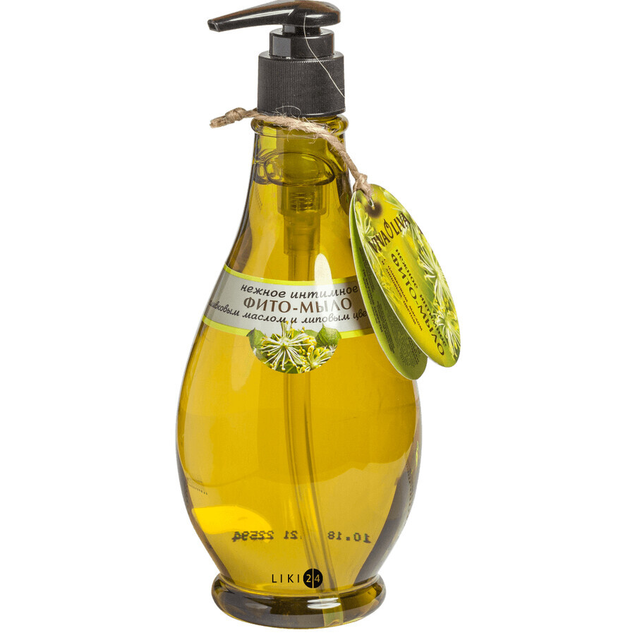 Мило для інтимної гігієни Viva Oliva Смачні секрети з оливковою олією ніжне з липовим цвітом, 400 мл: ціни та характеристики