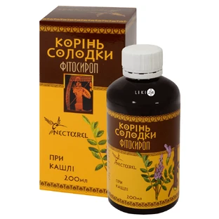 Фітосироп Корінь Солодки, 200 мл