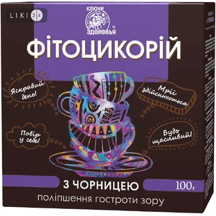Фітоцикорій з чорницею 100 г