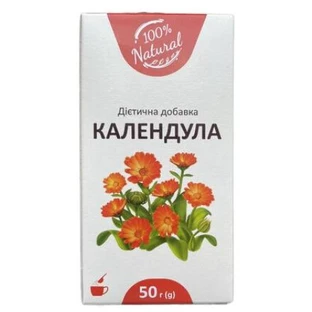 Календула цветы фиточай по 50 г в пач.