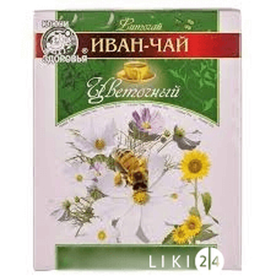 Фіточай Ключі здоров'я Іван-чай квітковий пакет 1.5 г 20 шт: ціни та характеристики