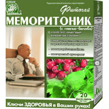 Фіточай Ключі здоров'я Меморітонік фільтр-пакет 1.5 г 20 шт