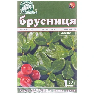 Фіточай Ключі здоров'я Брусниця 50 г