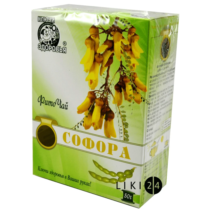 Фіточай Ключі здоров'я Софора 50 г: ціни та характеристики