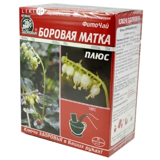 Фиточай Ключи здоровья Боровая матка плюс фильтр-пакет 1.5 г 20 шт