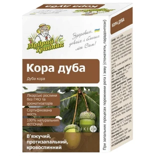 Фіточай Мудрий Травник Кора дуба 40 г