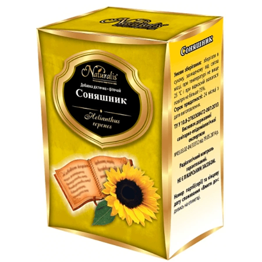 Фіточай "соняшник" тм "naturalis" чай 50 г: ціни та характеристики