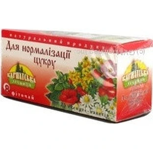 Фіточай Мудрий Травник Цукор-норма фільтр-пакет 1.2 г 20 шт