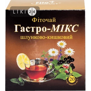 Фіточай Фітопродукт Гастро-мікс №12 фільтр-пакет 1.5 г 20 шт