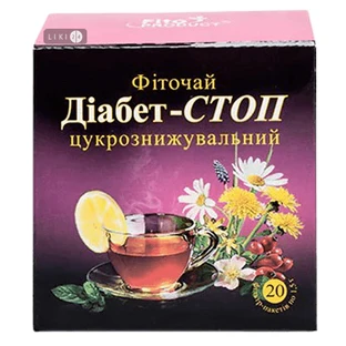 Фиточай Диабет-стоп №13 1,5 г, №20