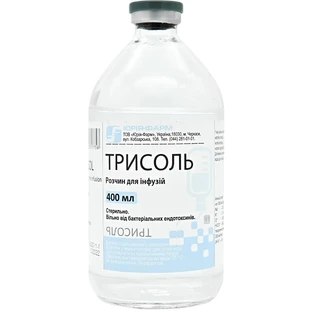 Трисоль р-р д/инф. бутылка 400 мл