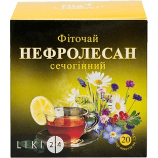 Фиточай Фитопродукт Нефролесан мочегонный №6 фильтр-пакет 1.5 г 20 шт