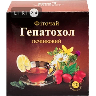 Фіточай Фітопродукт Гепатохол №7 фільтр-пакет 1.5 г 20 шт